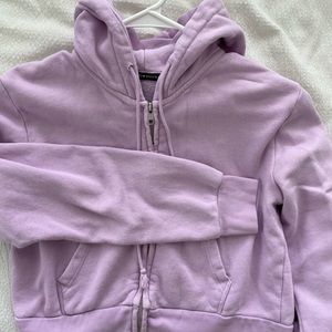 BRANDY MELVILLE - cropped zip up